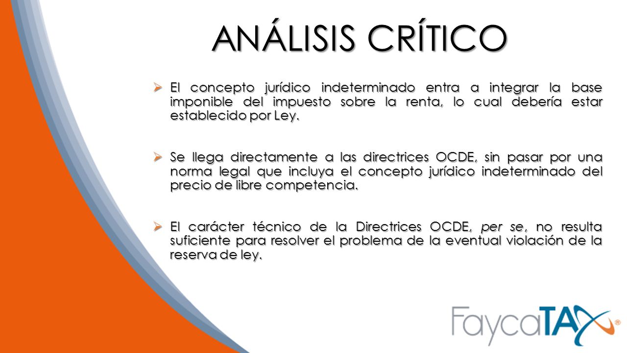ANÁLISIS CRÍTICO
