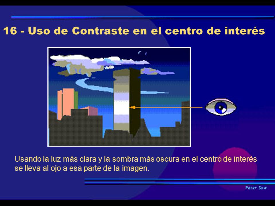 16 - Uso de Contraste en el centro de interés