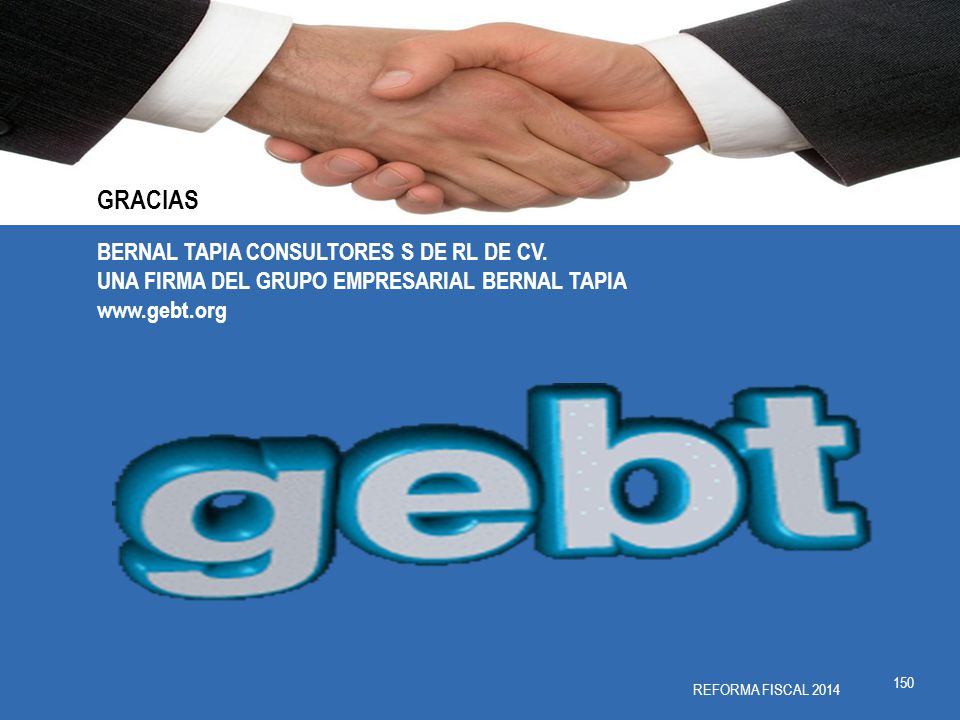 REFLEXIONES GRACIAS BERNAL TAPIA CONSULTORES S DE RL DE CV.