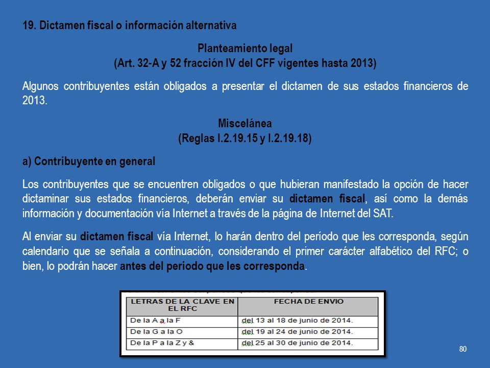 (Art. 32-A y 52 fracción IV del CFF vigentes hasta 2013)