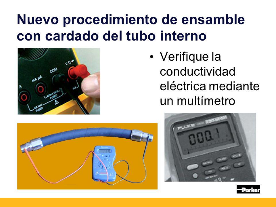 Nuevo procedimiento de ensamble con cardado del tubo interno