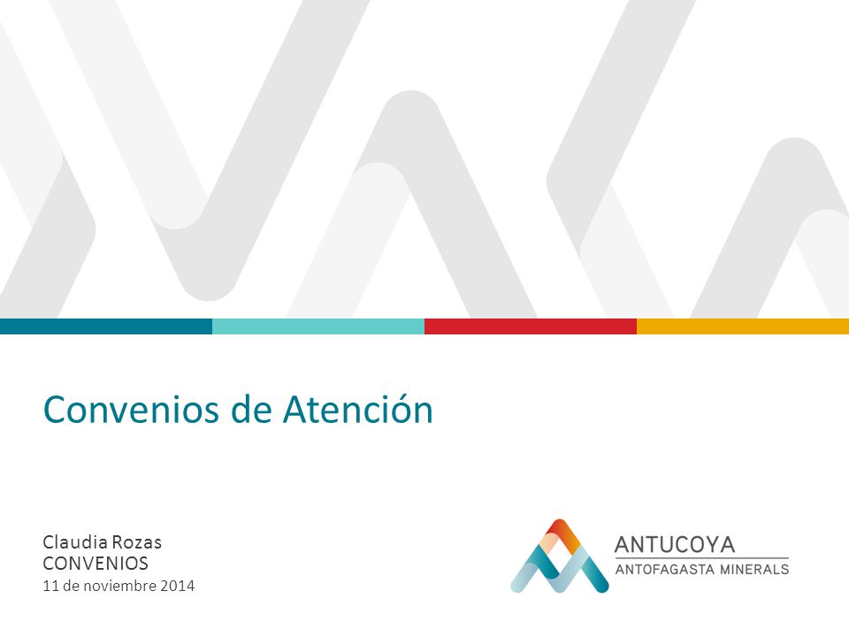 Convenios de Atención Claudia Rozas Convenios 11 de noviembre 2014