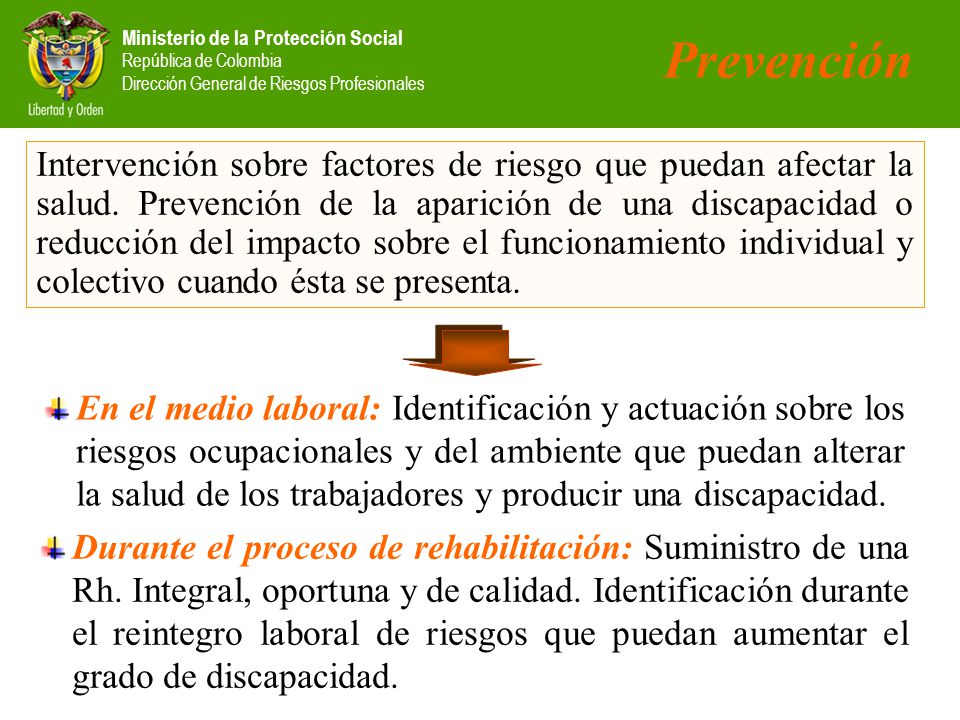 Prevención