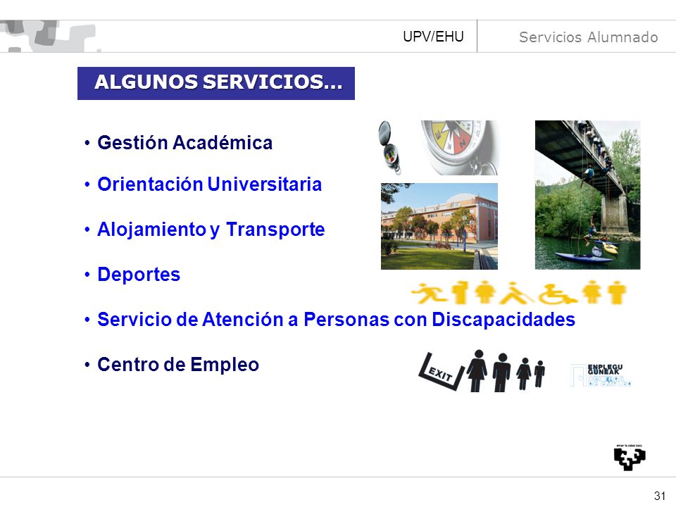 Orientación Universitaria Alojamiento y Transporte Deportes