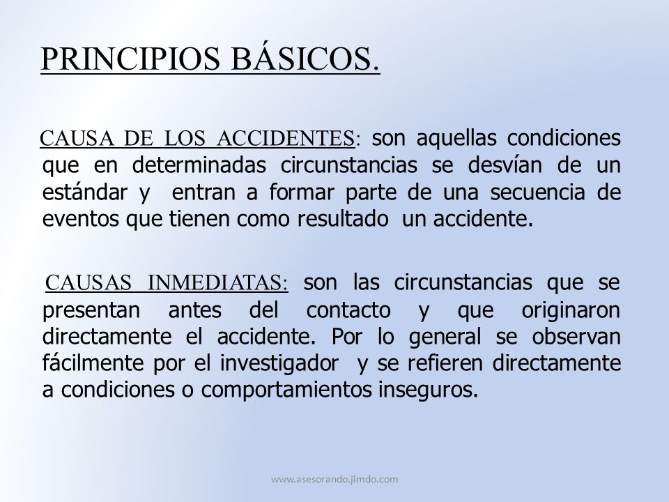 PRINCIPIOS BÁSICOS.