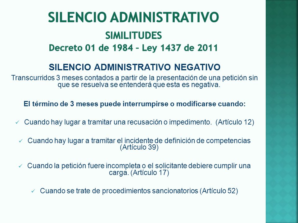 El término de 3 meses puede interrumpirse o modificarse cuando: