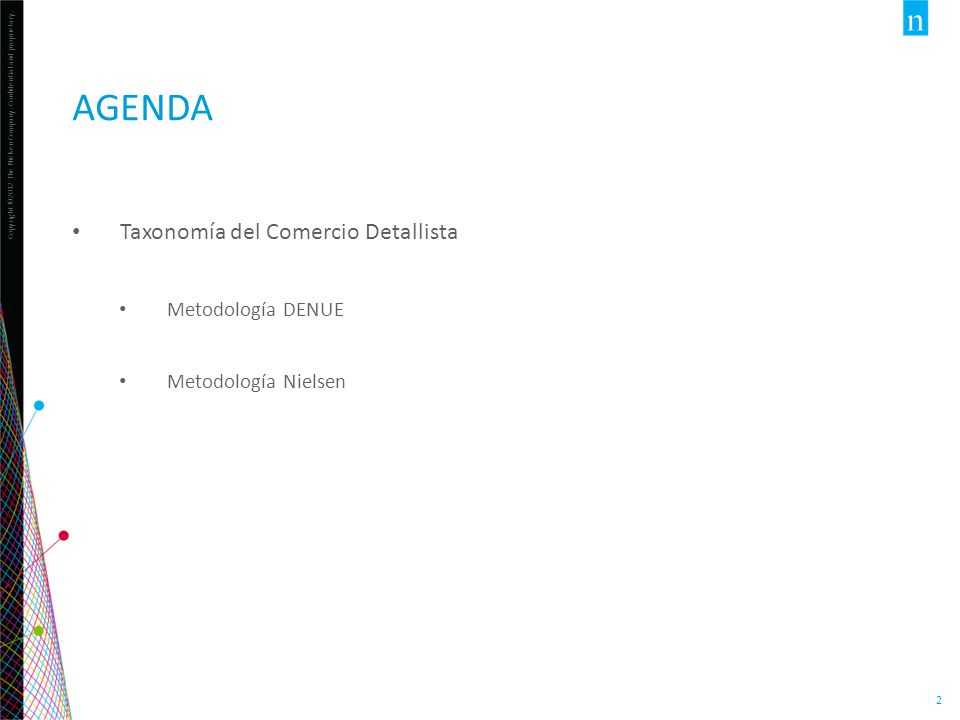 agenda Taxonomía del Comercio Detallista Metodología DENUE