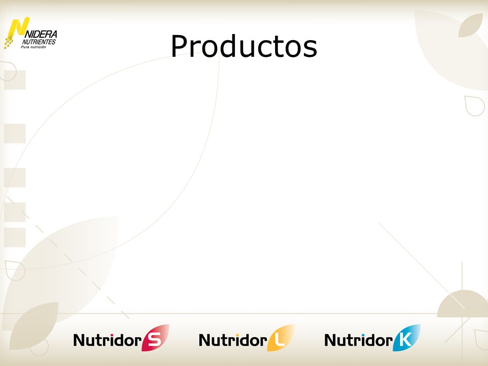 Productos