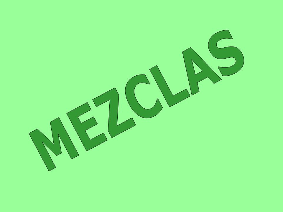 MEZCLAS