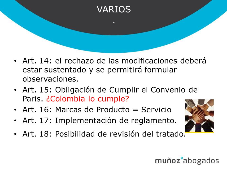 VARIOS . Art. 14: el rechazo de las modificaciones deberá estar sustentado y se permitirá formular observaciones.