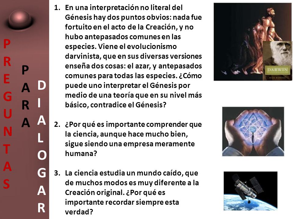 PREGUNTAS PARA DIALOGAR