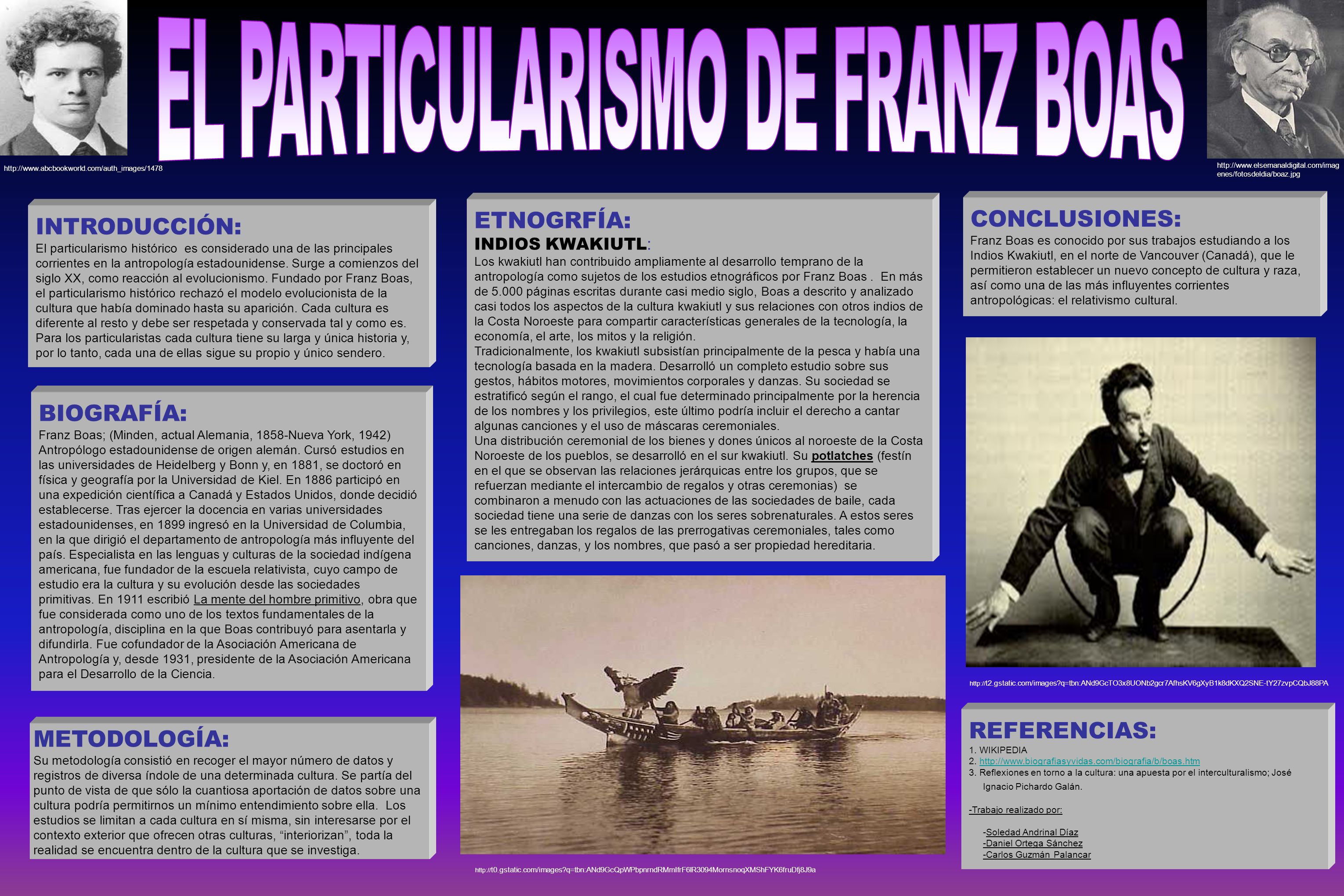 EL PARTICULARISMO DE FRANZ BOAS