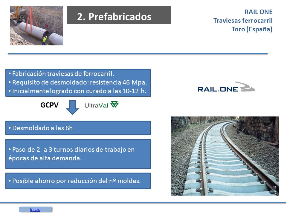 2. Prefabricados GCPV RAIL ONE Traviesas ferrocarril Toro (España)