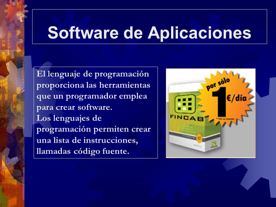 Software de Aplicaciones
