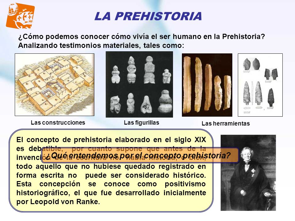 LA PREHISTORIA ¿Qué entendemos por el concepto prehistoria