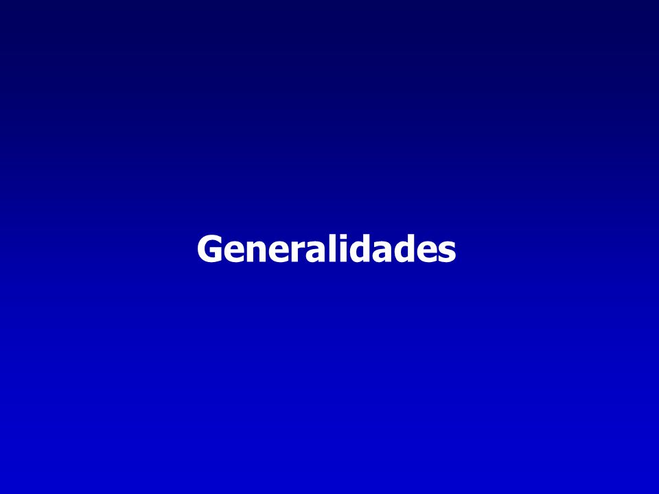 Generalidades