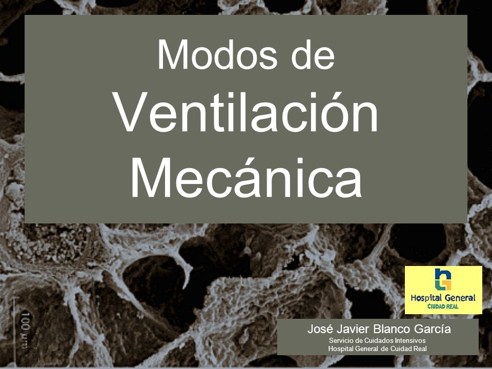Modos de Ventilación Mecánica