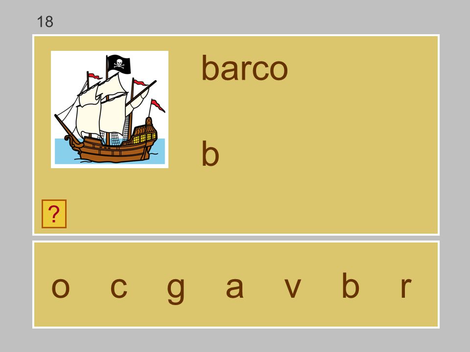 18 barco b o c g a v b r