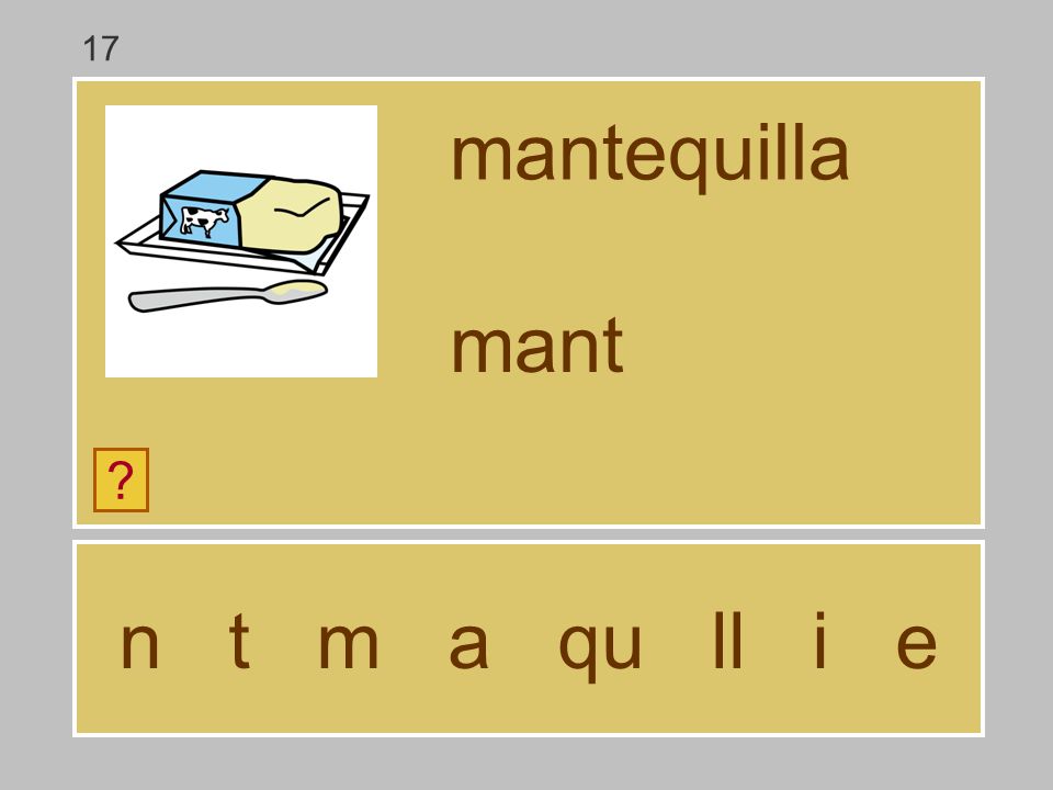 17 mantequilla mant n t m a qu ll i e