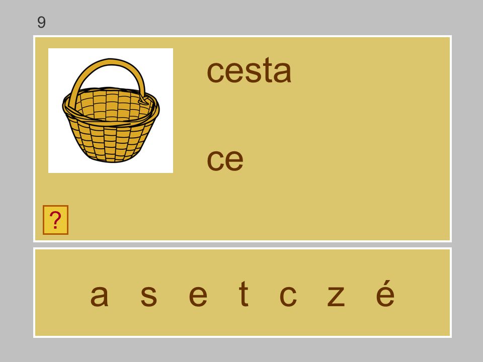 9 cesta ce a s e t c z é