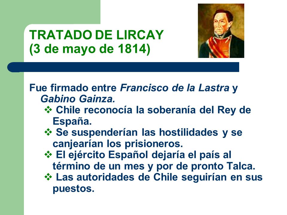TRATADO DE LIRCAY (3 de mayo de 1814)