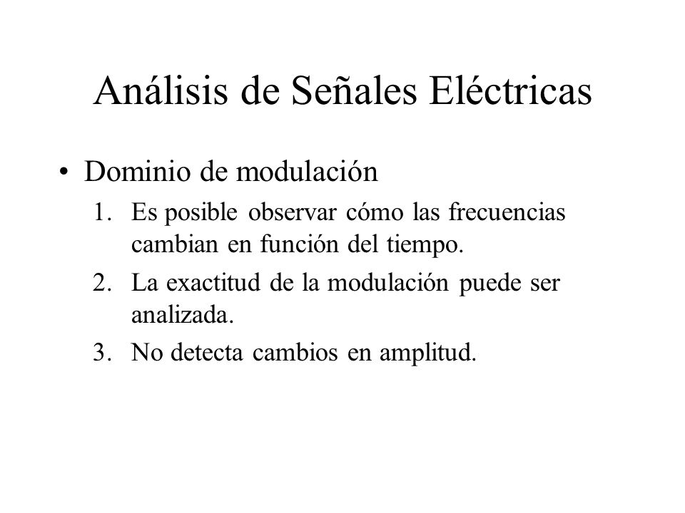 Análisis de Señales Eléctricas