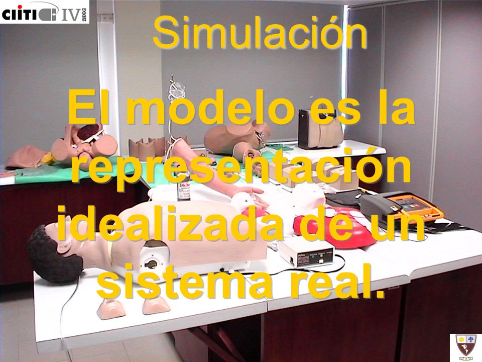 El modelo es la representación idealizada de un sistema real.