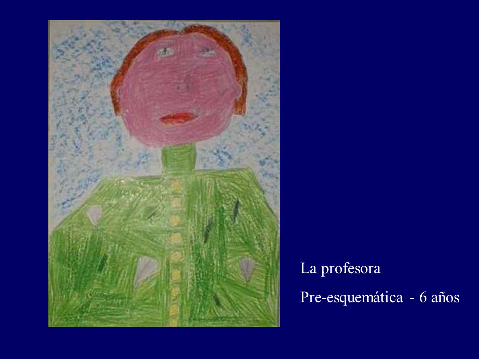 La profesora Pre-esquemática - 6 años