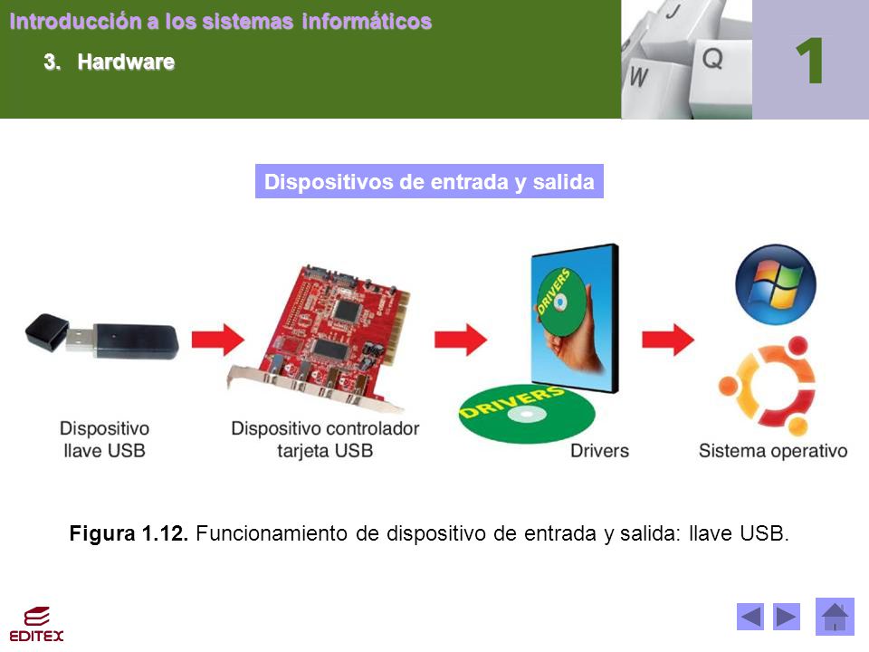 3. Hardware Dispositivos de entrada y salida. Figura