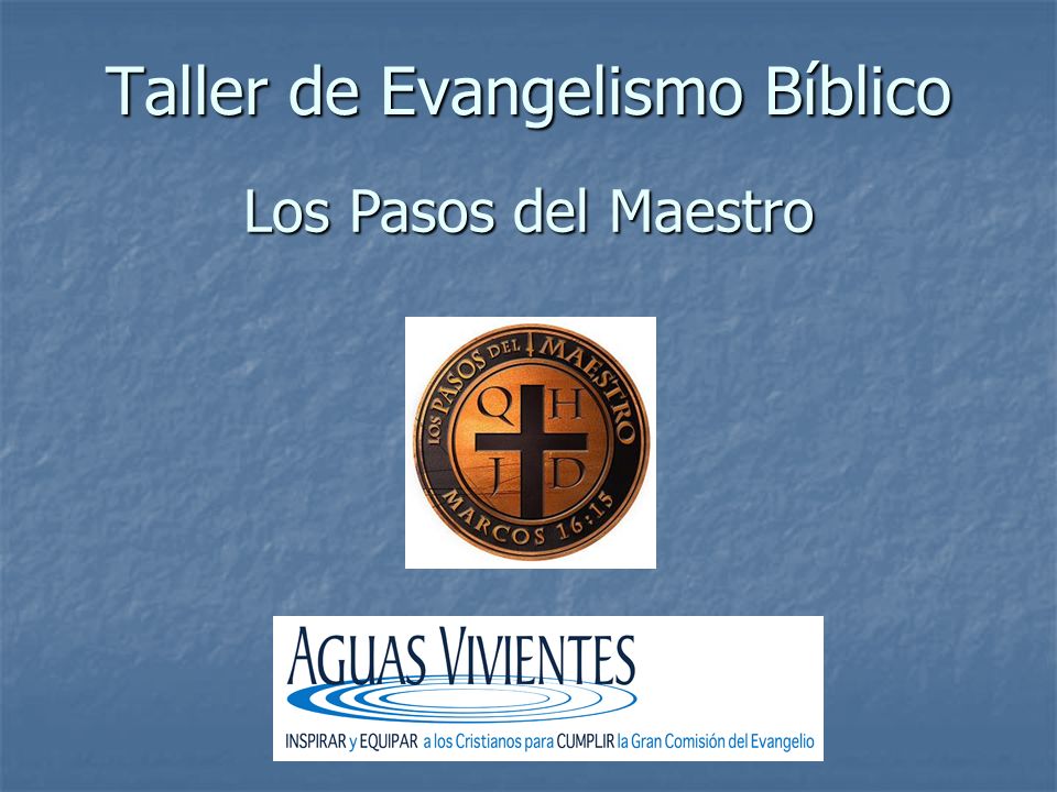 Taller de Evangelismo Bíblico