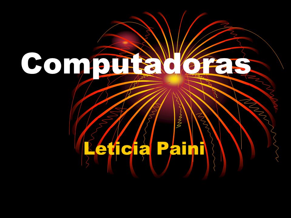 Computadoras Leticia Paini