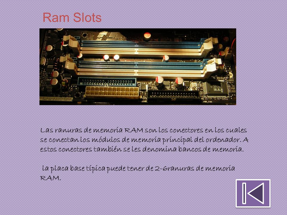 Ram Slots