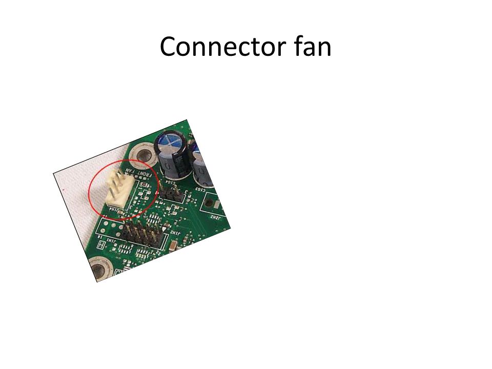 Connector fan