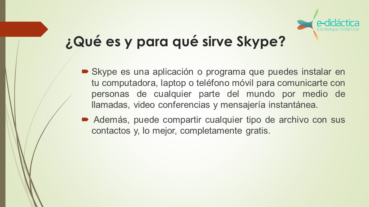 ¿Qué es y para qué sirve Skype