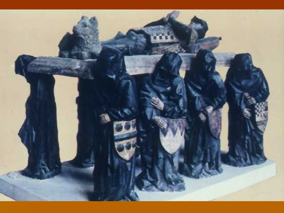 En otras ocasiones aparecen temas en relación con la liturgia y el rito de los funerales, que se generalizarán en el S.