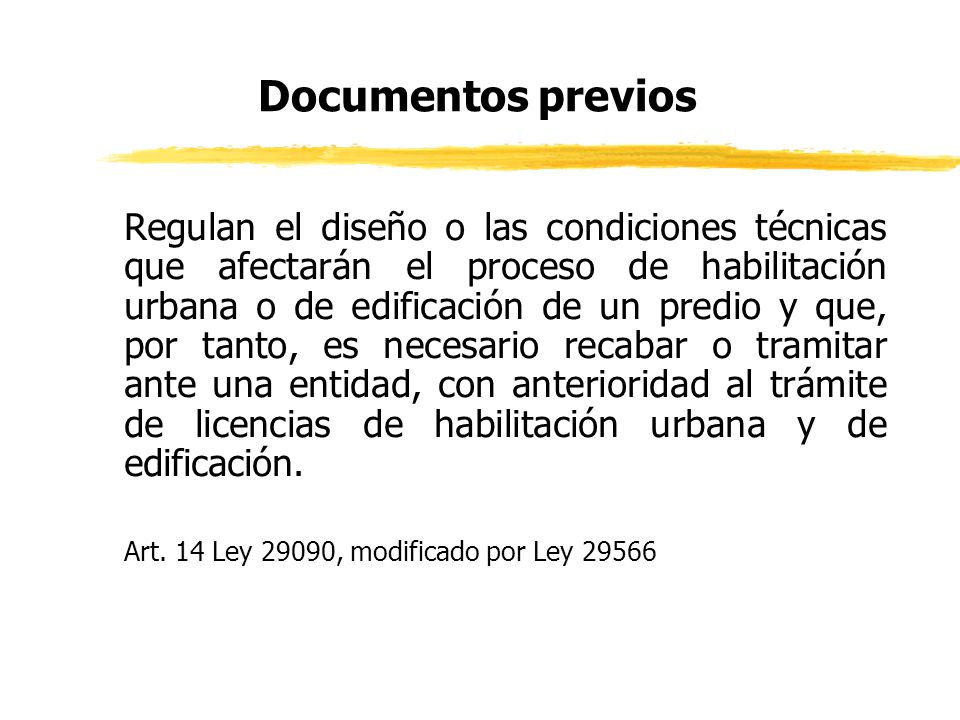 Documentos previos