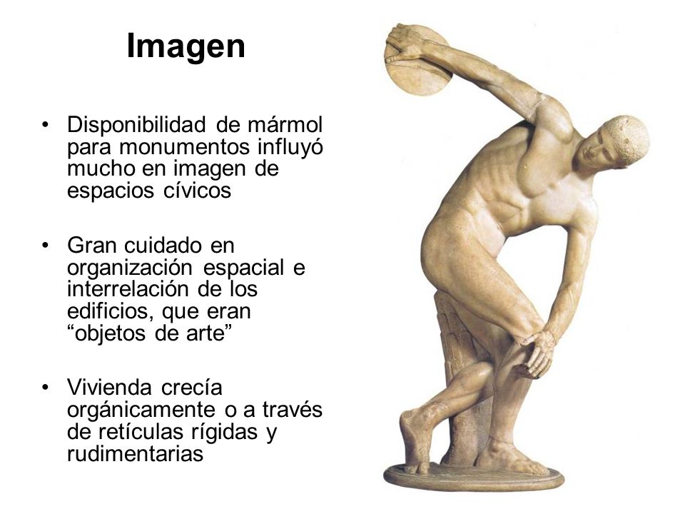 Imagen Disponibilidad de mármol para monumentos influyó mucho en imagen de espacios cívicos.