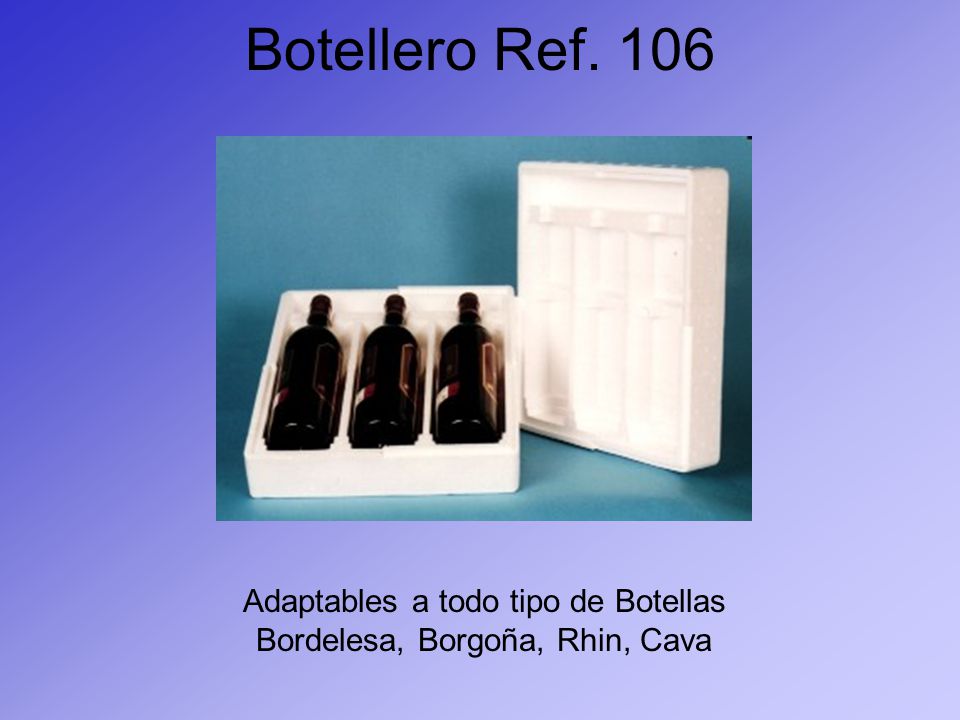 Botellero Ref. 106 Adaptables a todo tipo de Botellas