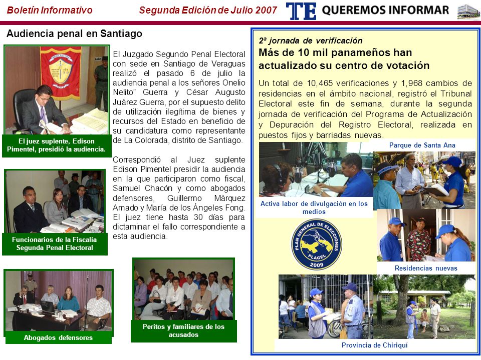 Más de 10 mil panameños han actualizado su centro de votación