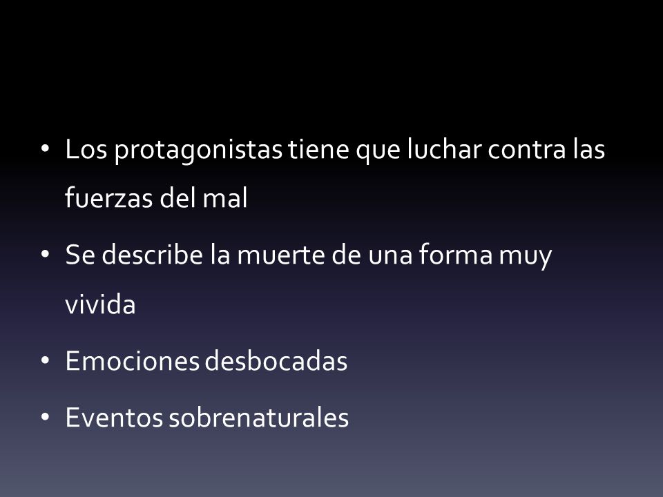 Los protagonistas tiene que luchar contra las fuerzas del mal