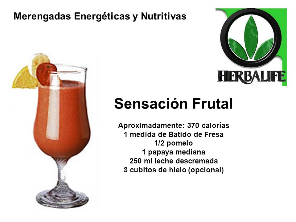 1 medida de Batido de Fresa 3 cubitos de hielo (opcional)