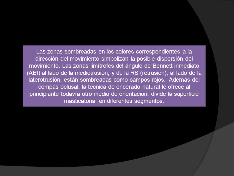 Las zonas sombreadas en los colores correspondientes a la dirección del movimiento simbolizan la posible dispersión del movimiento.