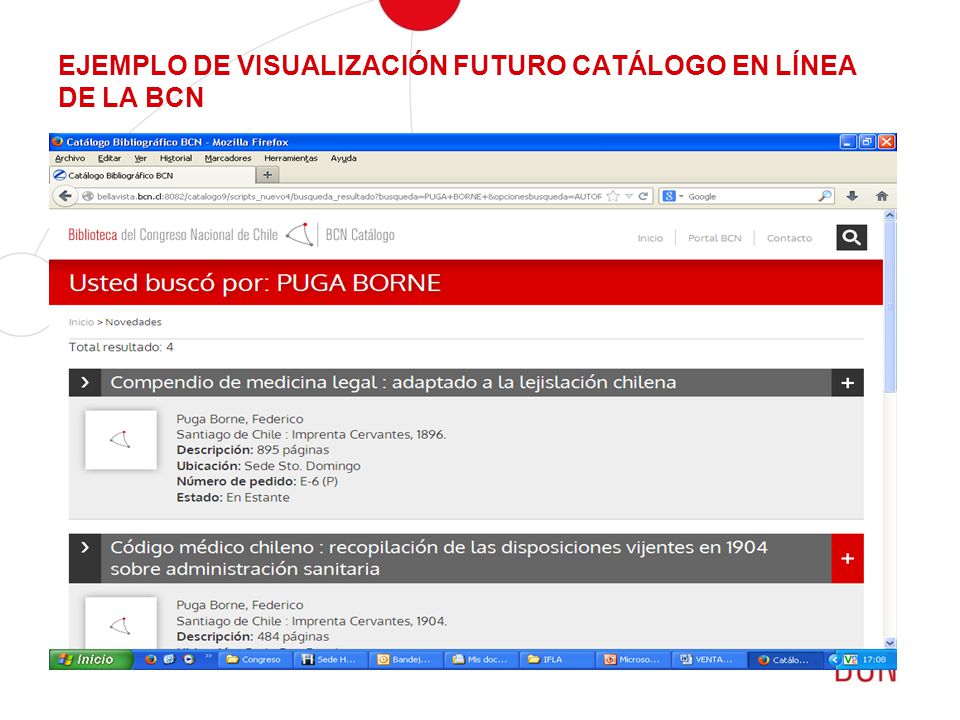 EJEMPLO DE VISUALIZACIÓN FUTURO CATÁLOGO EN LÍNEA DE LA BCN