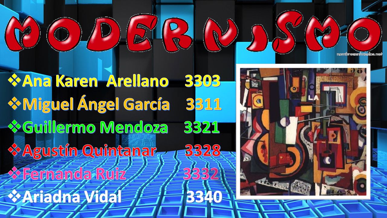 Ana Karen Arellano 3303 Miguel Ángel García Guillermo Mendoza Agustín Quintanar