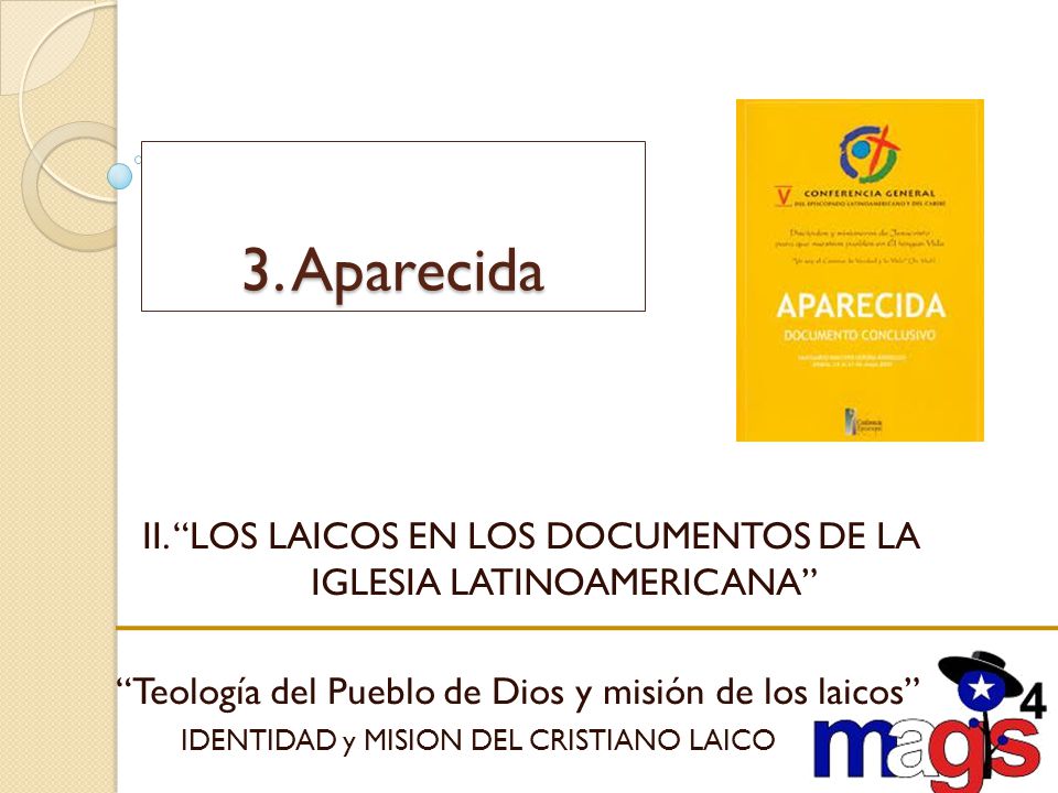 II. LOS LAICOS EN LOS DOCUMENTOS DE LA IGLESIA LATINOAMERICANA