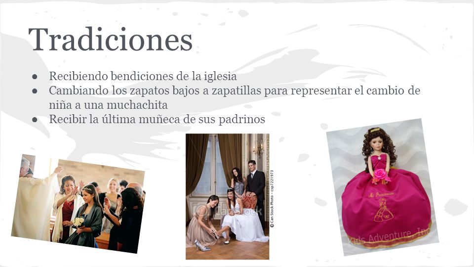 Tradiciones Recibiendo bendiciones de la iglesia