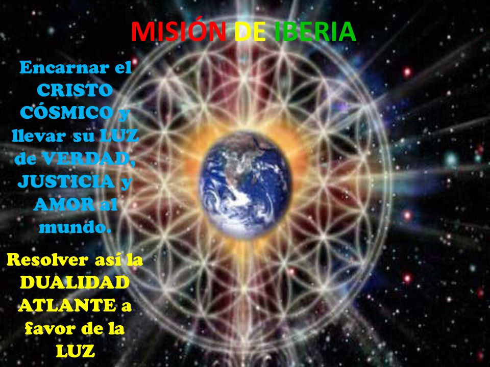 Resolver así la DUALIDAD ATLANTE a favor de la LUZ
