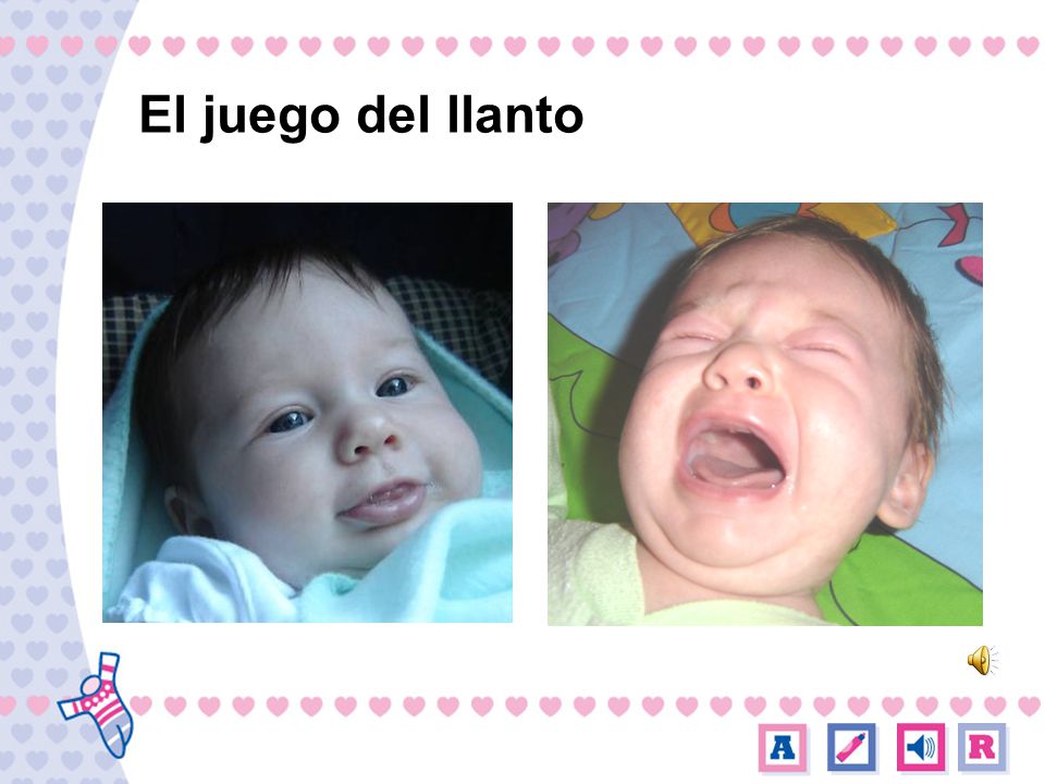 El juego del llanto Actividad: Juego del llanto (obligatorio – puede ser reemplazado por Aprendiendo a Relajarse)