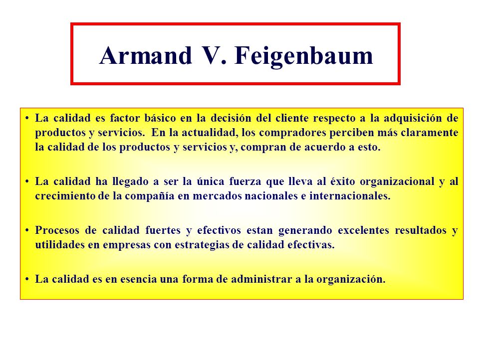 Armand V. Feigenbaum