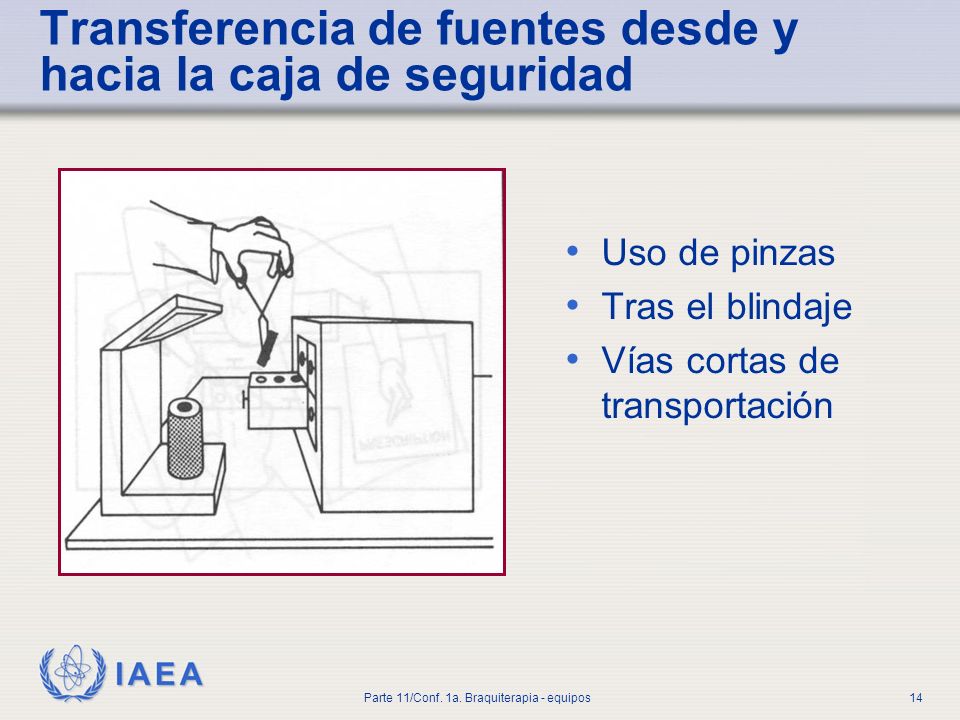 Transferencia de fuentes desde y hacia la caja de seguridad